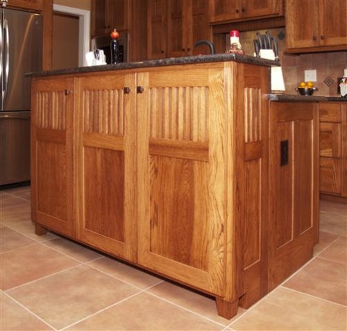 Jail House Shaker Style Island