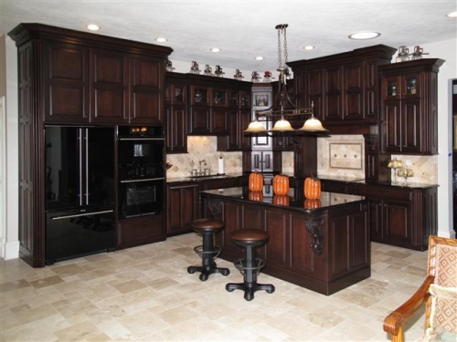 Huge Oven and Refrigerator Cabinet Made In 1- 7'x10' Piece