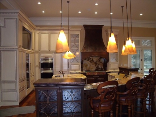 Painted and Glazed with Rope Mouldings