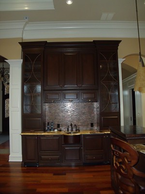 Buffet and Wet Bar Serving Area