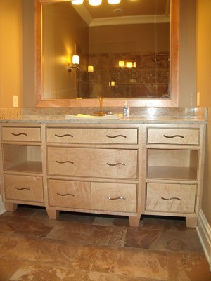 Tiger Maple with a Natural Finish