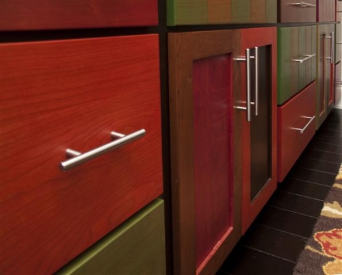 Whimsical Multi-Color Kitchen