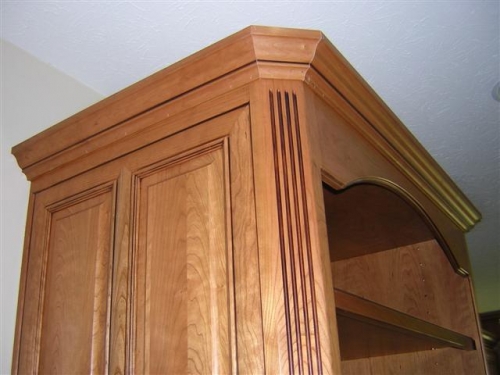Clip and Flute on Refrigerator Cabinet